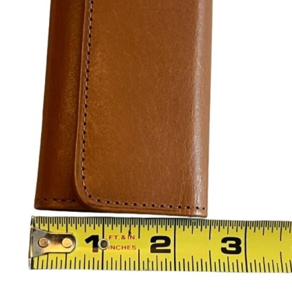 NWT - Vintage Coach #4807 Trifold Key Case/Wallet in British Tan Key Wallet - Picture 4 of 6